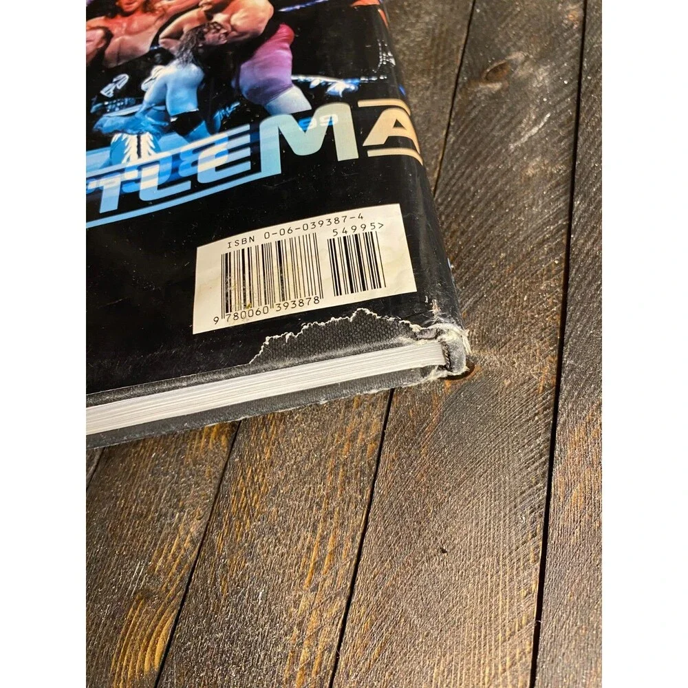WWF WrestleMania The Official Insider's Story 2001 Hard Cover Book & DVD